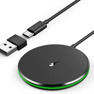 15W Turbo Wireless Charging Pad with Light For iPhone & AirPods