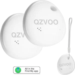 2x Apple AirTag Pack (Tracker, Key Finder) with Range of Up to 200ft