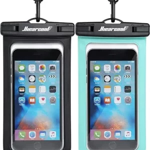 2x IPX8 Waterproof iPhone pouches for 15 14 13 12 Pro Max XS, 8.3"