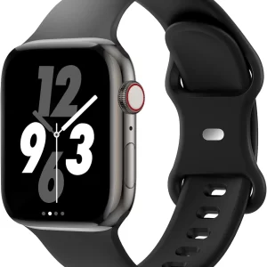 Acrbiutu Sporty iWatch Soft Silicone Bands for Men & Women 38-49mm