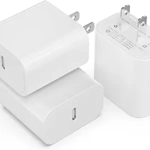 MFi Certified 20W Fast Chargers Pack of 3 for iPhone