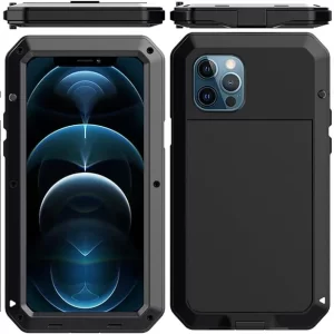 Marrkey Tough Armour Full Body Black Case for iPhone12 12 Pro Shockproof2