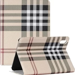 iPad Mini 6 Luxury Leather Protective Folio Case With Card Slots