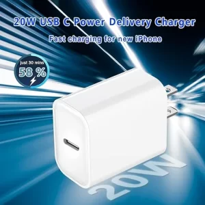 iPhone Fast Charger (20W, PD) 2 in Pack iPhone 15 14 13 12 Pro Mini Wall Charger2
