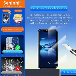iPhone 11 Screen & Lens Protectors (9H) 6-Pack, Quick Install-4